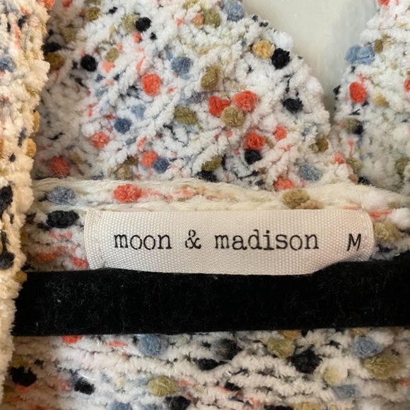 moon & madison Multicolor Cowl Neck Sweater - Picture 6 of 7
